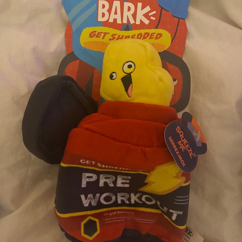 BarkBox Preworkout Dog Toy